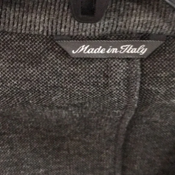 Grey cotton and wool jacket